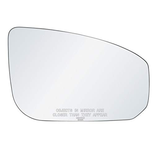 exactafit 8148R Passenger Side Mirror Glass Replacement Plus 3M Adhesives Compatible With Nissan Maxima 2004-2008 Right Hand Door Wing RH