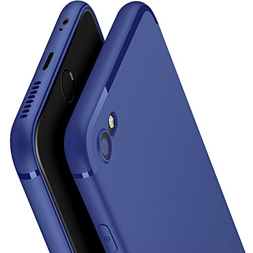 iphone 6 case, iphone 6s case, ZUERCONG Ultra-Thin [Slim Fit] Anti-fingerprint Non-slip [Soft Touch] Matte TPU Protect Case Cover for apple iphone 6S/6 4.7 inch, Blue