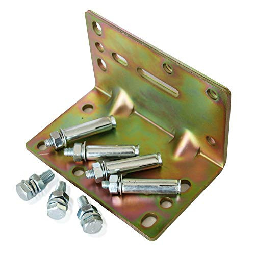 Heavy Duty Universal Mounting Bracket, Hand Winch Bracket, Wall Mounting Bracket, Thick Steel Plate, Angle Brackets, 500-3000 Pounds Winch or Other Equipment