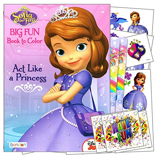 Sofia the First Disney Activities for Girls Bundle Includes Separately Licensed GWW Reward Stickers and Bookmarks for Kids (Coloring Book and Tattoos) Sofia the First Disney Activities for Girls Bundle Includes Separately Licensed GWW Reward Stickers and Bookmarks for Kids (Coloring Book and Tattoos)