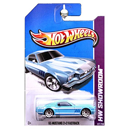 Hot Wheels 2013 HW Showroom 1965 Ford Mustang 2+2 Fastback Aqua Light Blue Hot Wheels 2013 HW Showroom 1965 Ford Mustang 2+2 Fastback Aqua Light Blue
