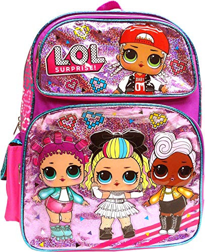 L.O.L Surprise! 16" Large School Backpack, Girl's Book Bag