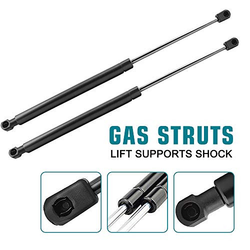 2 Pcs Rear Hatch Tailgate Gas Charged Lift Supports Sturts Shocks Spring Dampers For 2001-2006 Hyundai Santa Fe Hatchback Liftgate Gas Strut Compatible with SG367014 6109 8177126010