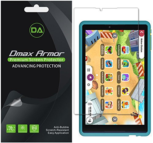 Dmax Armor [3-Pack] for Verizon GizmoTab Screen Protector High Definition Clear Shield