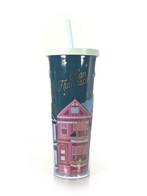Starbucks San Francisco Cold Cup Tumbler Traveler Venti 24oz Starbucks San Francisco Cold Cup Tumbler Traveler Venti 24oz