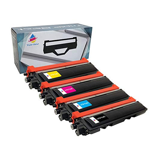Triple Best Compatible Toner Cartridge Replacement for Brother TN-210 TN210 TN-210BK TN-210C TN210-M TN-210Y (4 Pack) Triple Best Compatible Toner Cartridge Replacement for Brother TN-210 TN210 TN-210BK TN-210C TN210-M TN-210Y (4 Pack)