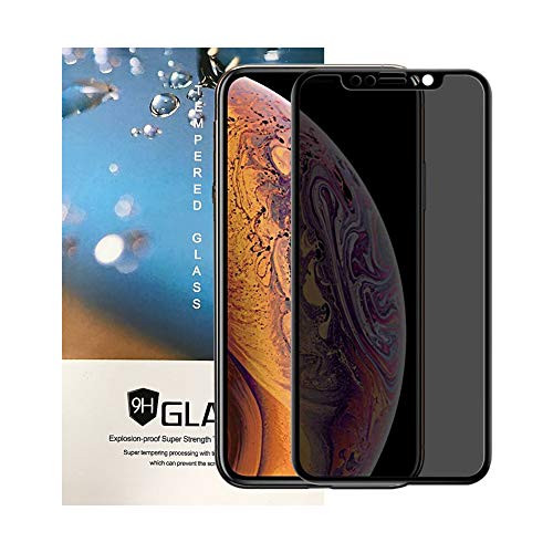 iPhone Xs Privacy Screen Protector, Tiamat Tempered Glass Anti-Spy Privacy Film for Apple iPhone Xs iPhone X 5.8inch - Black iPhone Xs Privacy Screen Protector, Tiamat Tempered Glass Anti-Spy Privacy Film for Apple iPhone Xs iPhone X 5.8inch - Black