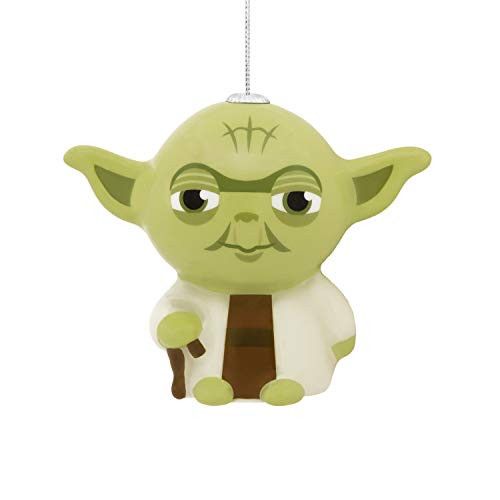 Hallmark Christmas Star Wars Ornament, Decoupage Yoda