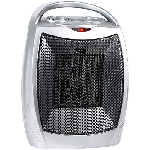 GiveBest Portable Electric Space Heater with Thermostat, 1500W/750W Safe & Quiet Ceramic Heater Fan ETL Certified, Heat Up 200 sq. Ft for Office Room Desk Indoor Use