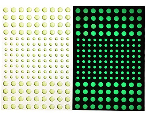 DUOFIRE 3D Domed Glow in The Dark Stars Wall or Ceiling Stickers, Glowing Ultra Bright Dots of 336Pcs,Perfect for Kids Bedding Room or Birthday Gift,Beautiful Wall Decals and Ceiling Decors