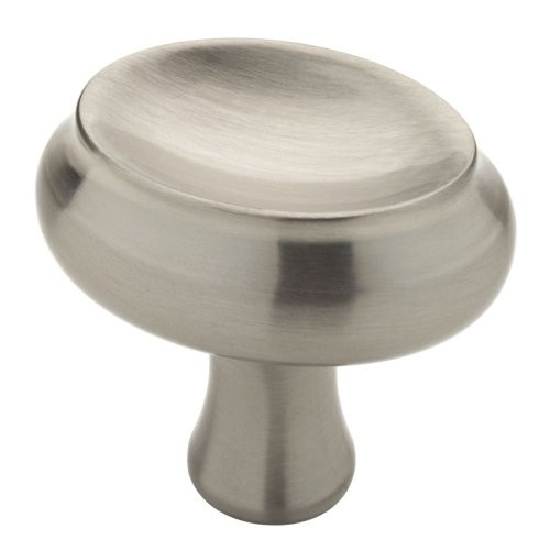 Liberty Hardware P22781C-SN-C Glenview Kitchen Cabinet Hardware Knob, 1-3/8 inch, Satin Nickel