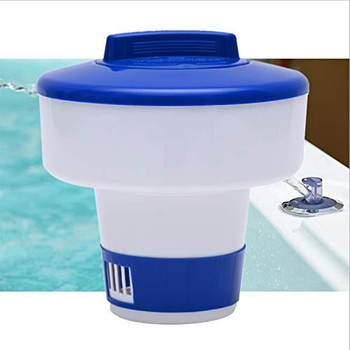 LiKing 7"-Large Capacity Pool Chlorine Floater for Chlorine Tablets 1-3in, Adjustable Floating Pool Chlorine Dispenser,Durable Floating Chlorinator,Chlorine Float, Chemical Holder
