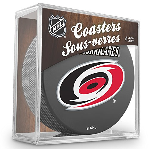 Inglasco NHL Carolina Hurricanes Puck Coasters Pack