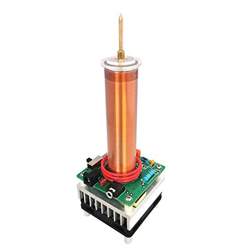 JIAYI Mini 72W Tesla Coil Plasma Speaker Music Tesla Wireless Transmission Test