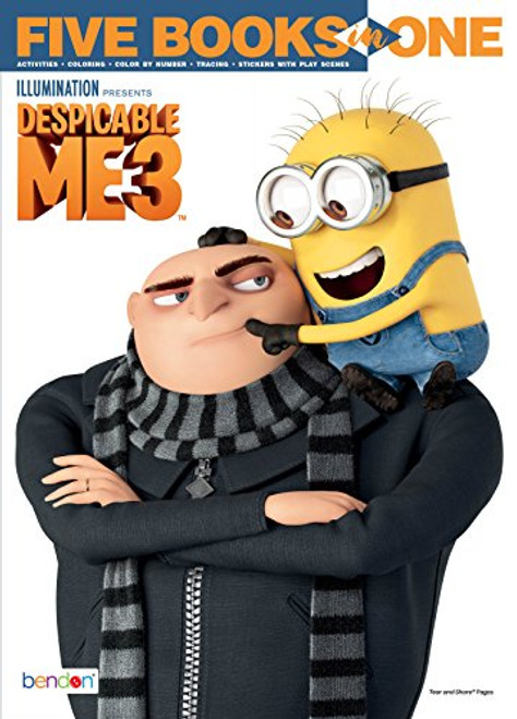 Despicable Me Bendon 41958 3 5-in-1 Coloring and Activity Book Despicable Me Bendon 41958 3 5-in-1 Coloring and Activity Book