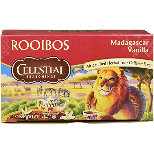 Celestial Seasonings Rooibos Tea, Madagascar Vanilla 20 ea (Pack of 2)
