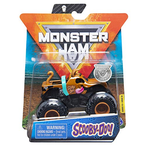 Monster Jam 2020 Spin Master 1:64 Diecast Monster Truck with Wristband: Ruff Crowd Scooby-Doo