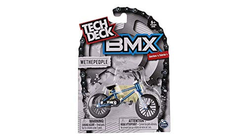 Tech Deck BMX Finger Bike Series 12-Replica Tech Deck Bike Real Metal Frame, Moveable Tech Deck Parts for Flick Tricks Finger Bike Games (Styles Vary)