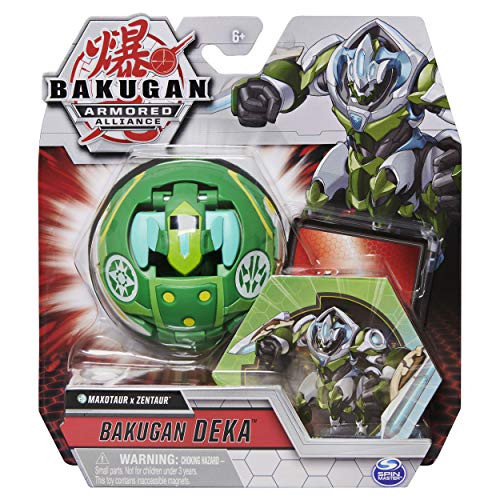 Bakugan Deka, Fused Maxotaur x Zentaur, Jumbo Collectible Transforming Figure, for Kids Aged 6 and up