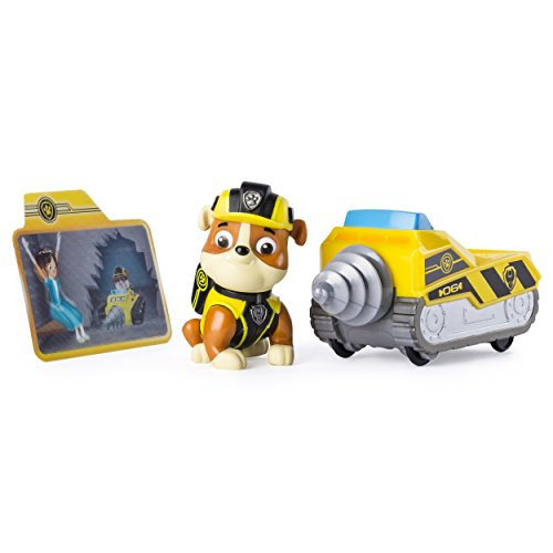 Paw Patrol Mission Paw - Rubbles Mini Miner - Figure and Vehicle