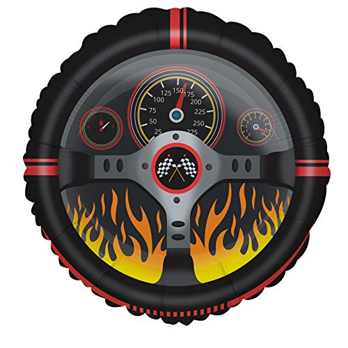 Cti Industries Corporation Racecar Racing Party Foil Balloon