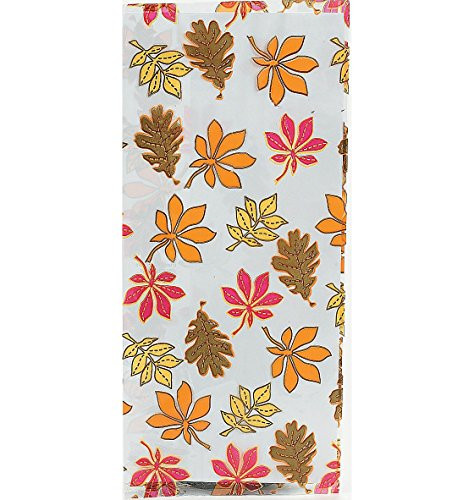Fun Express Fall Leaves Cellophane Bags