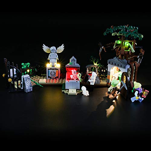 LIGHTAILING Light Set for (Hidden Side Graveyard Mystery) Building Blocks Model - Led Light kit Compatible with Lego 70420(NOT Included The Model)