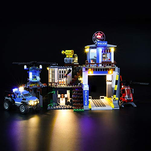 LIGHTAILING Light Set for (City Mountain Police Headquarters) Building Blocks Model - Led Light kit Compatible with Lego 60174(NOT Included The Model) LIGHTAILING Light Set for (City Mountain Police Headquarters) Building Blocks Model - Led Light kit Compatible with Lego 60174(NOT Included The Model)