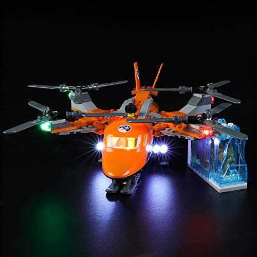 LIGHTAILING Light Set for (City Arctic Air Transport) Building Blocks Model - Led Light kit Compatible with Lego 60193(NOT Included The Model) LIGHTAILING Light Set for (City Arctic Air Transport) Building Blocks Model - Led Light kit Compatible with Lego 60193(NOT Included The Model)