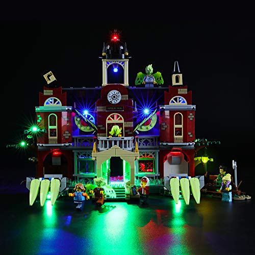 BRIKSMAX Led Lighting Kit for Newbury Haunted High School - Compatible with Lego 70425 Building Blocks Model- Not Include The Lego Set