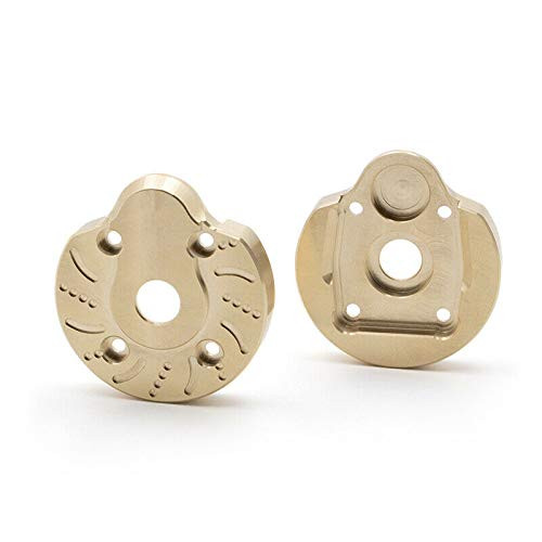 KYX Model Car UTB Axle Brass Heavy Weight Outer Portal Drive Housing Portal Cover Plates for 1/10 Rc Crawler Axial Capra Unlimited Trail Buggy KYX Model Car UTB Axle Brass Heavy Weight Outer Portal Drive Housing Portal Cover Plates for 1/10 Rc Crawler Axial Capra Unlimited Trail Buggy