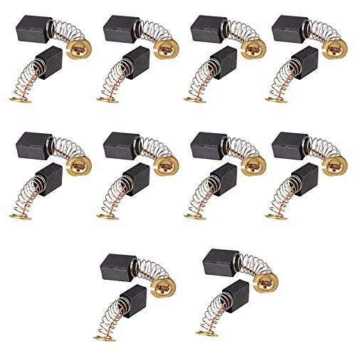 Rannb Carbon Brushes Electric Motor Brushes Replacement for Electric Motor -Pack of 20 Rannb Carbon Brushes Electric Motor Brushes Replacement for Electric Motor -Pack of 20