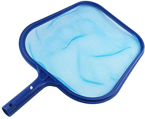 ROUSHUN Pool, Spa, Hot Top, Fountain, Pond Find Mesh Leaf Skimmer Rake Net for Removing Leaves & Debris at In-ground and Above-Ground Pool