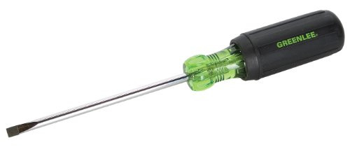 Greenlee 0153-27C Screwdriver, Heavy Duty, Cabinet Tip 1/4" x 8"