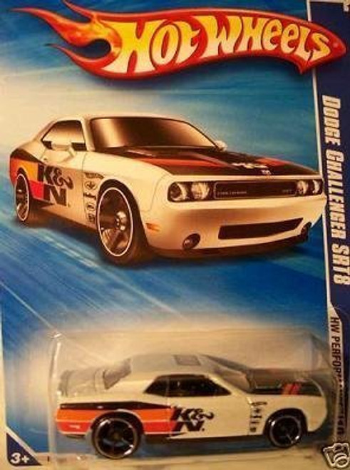 Hot Wheels 2010 Dodge Challenger SRT8, 1:64 Scale.