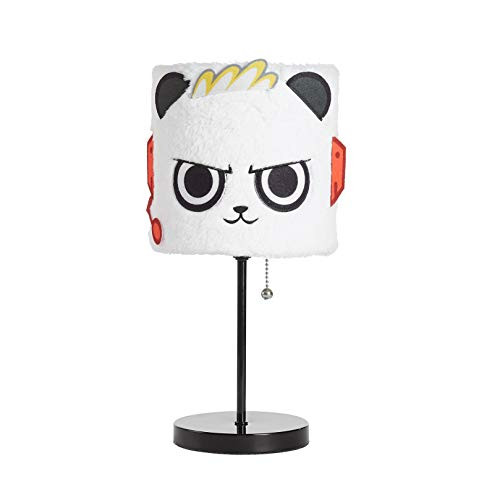 Idea Nuova Ryan's World Plush Shade Table Lamp, White