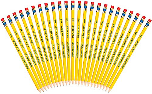 THE WRITE DUDES U.S.A. Gold Pencils
