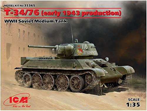 ICM Models WWII Soviet Medium Tank Model Kit