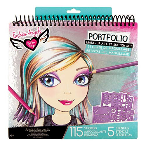 Fashion Angels Make-up & Hair Design Sketch Portfolio
