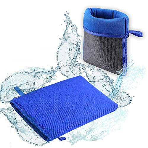 AIVS Clay Mitt, Fine Grade Clay Bar Mitt Surface Prep Mitt Finish Clay Bar Mitt Wash Mitt Clay Eraser Mitt for Auto Detailing Clay Bar Alternative Novel Detailing Tool & Kit,1-Pack