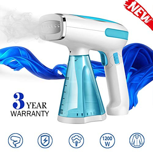 Steamer for Clothes Travel Size Clothes Steamer Handheld Garment Steamer Wrinkle Remover Fabric Steamer for Clothes Mini Portable Steamer for Travel and Home Clean Sterilize Fast Heat-Up Safe Steamer
