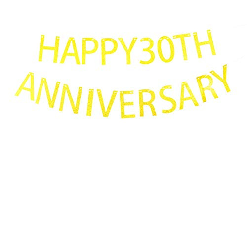 Happy 30th Anniversary Banner for 30th Marriage Anniversary Party décor,30th Graduation Anniversary Party? Anniversary Party Decoration Supplies Happy 30th Anniversary Banner for 30th Marriage Anniversary Party décor,30th Graduation Anniversary Party? Anniversary Party Decoration Supplies