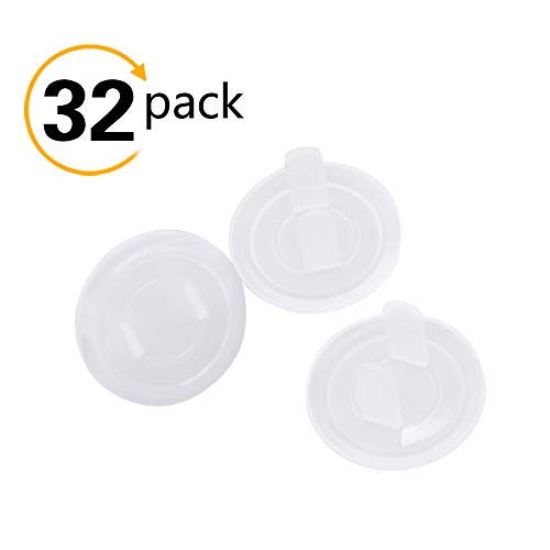 Outlet Plug Covers?Shyneer Ultra Clear Child Proof Electrical Protector Safety Caps Baby Safety Plug Covers ?32 Pack? Outlet Plug Covers?Shyneer Ultra Clear Child Proof Electrical Protector Safety Caps Baby Safety Plug Covers ?32 Pack?
