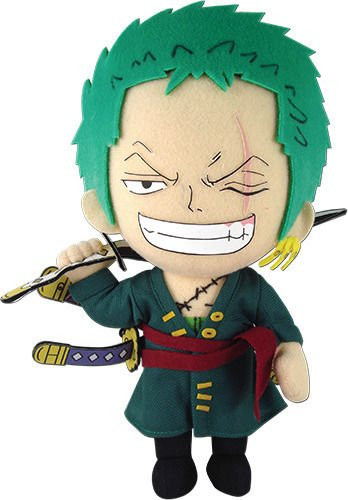 Great Eastern Animation GE-52803 One Piece 9" Roronoa Zoro Stuffed Plush