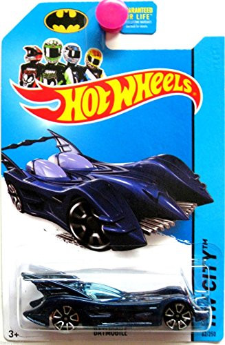 Hot Wheels 2014 HW City Batman Batmobile 75th Anniversary 62/250, Blue