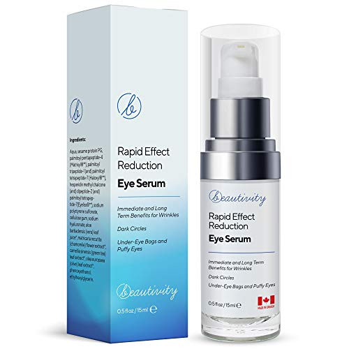 Rapid Effect Eye Gel Eye Wrinkle Cream Reduce Under-Eye Bags, Wrinkles, Dark Circles, Fine Lines & Crow's Feet Instantly and Visibly for Women Men
