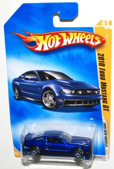 2009 Hot Wheels New Models, 2010 Ford Mustang GT, 41 of 42, 041/190 (1 Each)