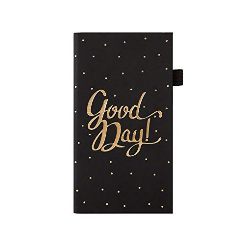 2019 Daily Planner Yearly Monthly Weekly Planners (January 2019 - December 2019) Achieve Your Goals & Improve Productivity 3.6" x 6.8" with Pen Holder,Back Pocket Black