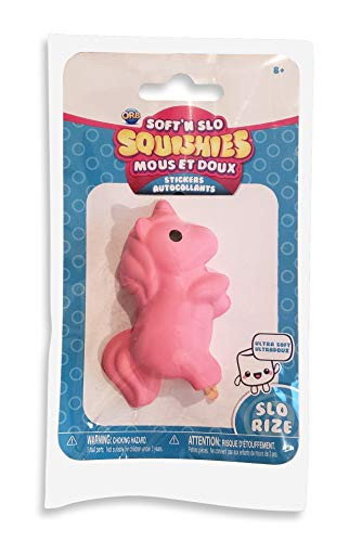 Soft'n Slo Squishies Sticker Pink Unicorn