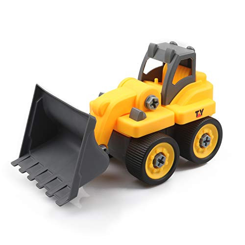 EasonWayUS Stem Take Apart Toys for 3/4/5 Year Old Boys, Build Your Own Construction Vehicle, Assembly Bulldozer Construction Gifts for Boys Age 3-5, Kids, Toddlers, Children EasonWayUS Stem Take Apart Toys for 3/4/5 Year Old Boys, Build Your Own Construction Vehicle, Assembly Bulldozer Construction Gifts for Boys Age 3-5, Kids, Toddlers, Children